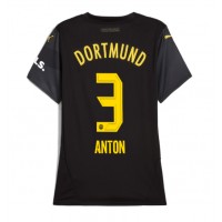 Fotbalové Dres Borussia Dortmund Waldemar Anton #3 Dámské Venkovní 2024-25 Krátký Rukáv